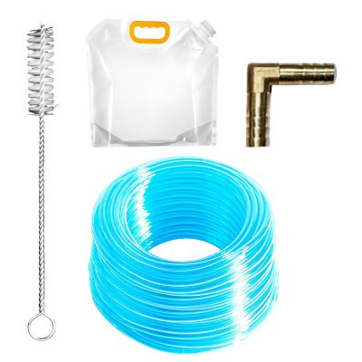 Tree Tapping Supplies - Maple Syrup Harvest Kit with Reusable Collection Bags, L-Tip Spiles | Birch Sap Food Grade Tubing, Backyard Maple Water Extractor System for Garden Sugar Making Use