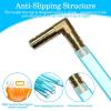 Tree Tapping Supplies - Maple Syrup Harvest Kit with Reusable Collection Bags, L-Tip Spiles | Birch Sap Food Grade Tubing, Backyard Maple Water Extractor System for Garden Sugar Making Use view 4