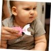 DEARMAMY 6pcs Kids U-Shape Toothbrush Set with Soft Silicone Heads 360 Manual Teeth Cleaning Tool for Toddlers Boys and Girls, Colorful Childrens Dental Care Kit Random Color view 4