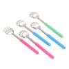 5 Pcs Portable Retractable Itch Scratcher Stainless Steel Retractable Back Scratcher for Home Random Color D Claw are Not Too S Itch ScratcherBack ScratcherRetractable view 1