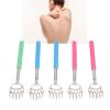 5 Pcs Portable Retractable Itch Scratcher Stainless Steel Retractable Back Scratcher for Home Random Color D Claw are Not Too S Itch ScratcherBack ScratcherRetractable view 3