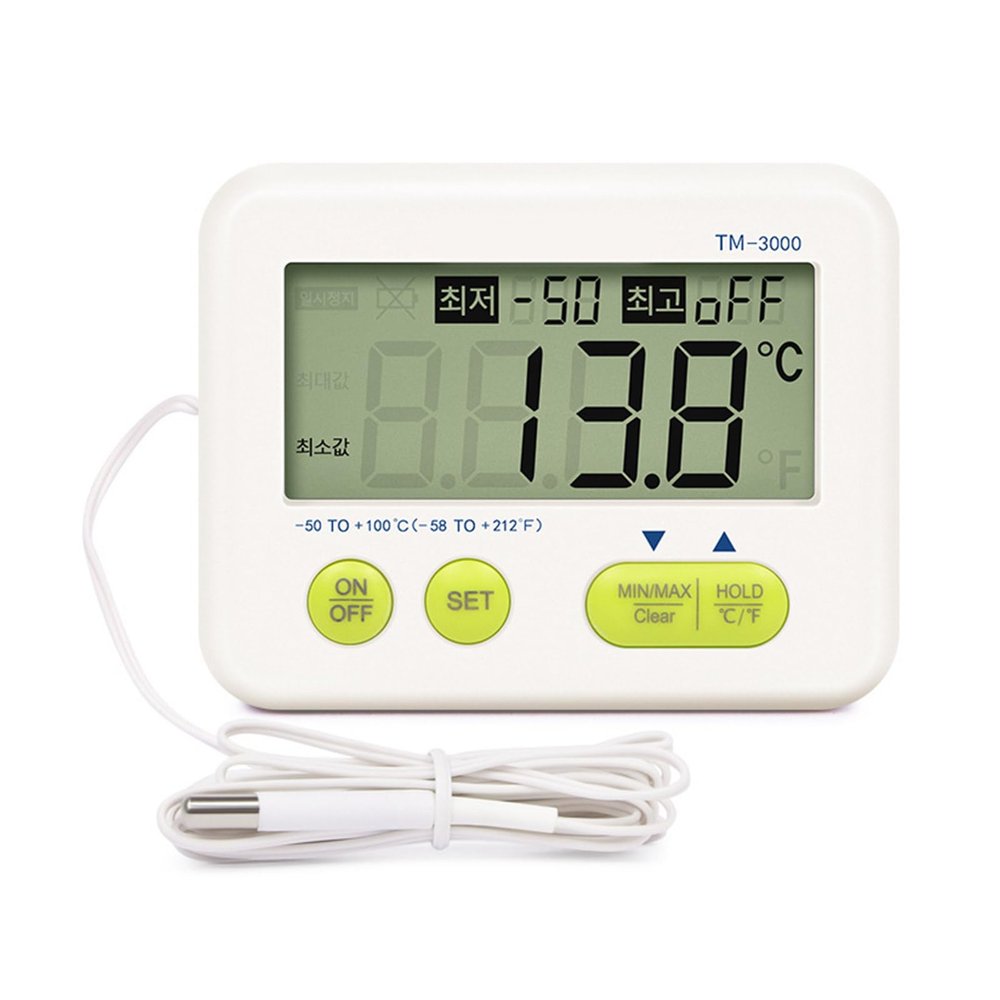Digital Display Temperature Detector for Indoor Baby Room Office Adsorption Temp Monitor Meter