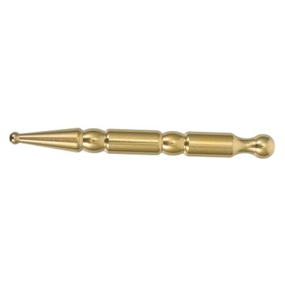 DEARMAMY Brass Acupuncture Pen and Facial Massage Tool for Body and Face, Handheld Acupressure Massage Stick with Infrared Heat, Enhances Skin Elasticity and Promotes Relaxation