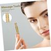 DEARMAMY Brass Acupuncture Pen and Facial Massage Tool for Body and Face, Handheld Acupressure Massage Stick with Infrared Heat, Enhances Skin Elasticity and Promotes Relaxation view 3