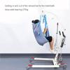 Patient Lift Sling Lifter,Universal Full Body Lift Sling, Patient Lift Sling with Mesh Fabric for Transfer Aids, Toileting Sling, Lifting or Positioning, U Shape Transfer Sling for Elderly, view 2