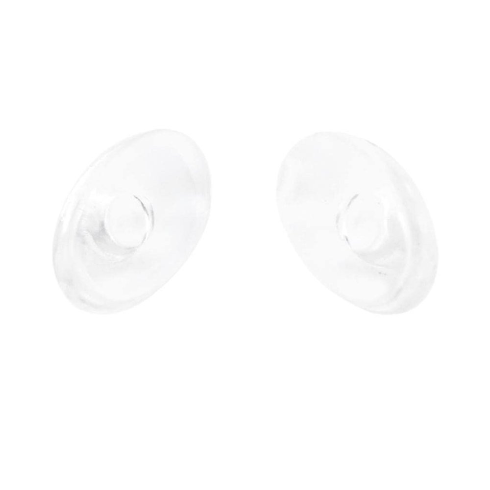 25 Pairs Oval Silicone Eyeglass Push In Nose Pads