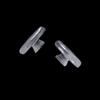 25 Pairs Oval Silicone Eyeglass Push In Nose Pads view 2