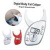 Beavorty Clip and with Fat to LCD Tool Body Caliper Display Measuring 0.1mm 0 Accurate Easy Use Plastic Bodyfat Calipers Measurement Range to 50mm Resolution Red for Fitness view 2