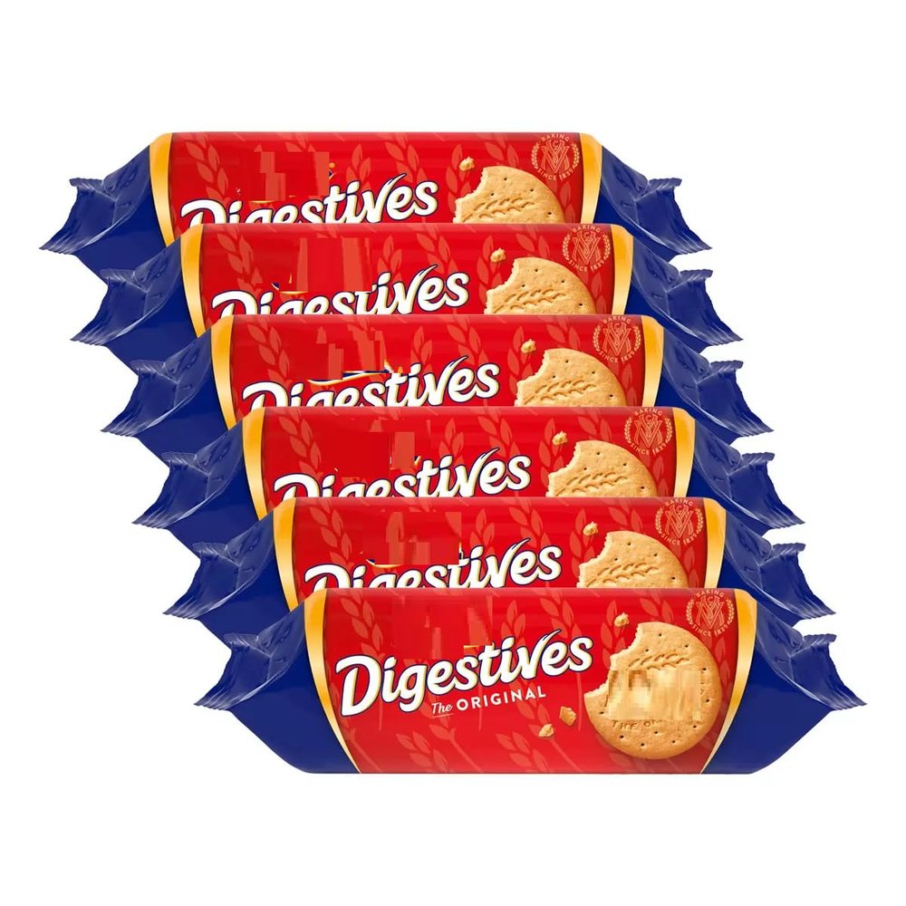 McVitiees Original Digestives, 6 x 360g | NAEM (2 Pack)
