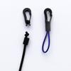20 Pieces Plastic 5mm Shock Bungee Cord Karabiner Hook Elastic Cord Rope End view 2