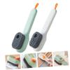 WRITWAA 2Pcs Multifunctional Liquid Shoe Brushes with Super Soft Bristles and Comfortable Plastic Handles for Household Cleaning and Laundry Use view 2