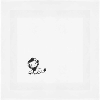 Azeeda 'Cute Sketchy Lion ' Napkin/Dinner Cloth (NK00042673)
