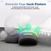 3 in-1 Artuvate Neck Massager, 2025 New Ergonomic Design Neck Massager for Pain, with Heat and Traction, Deep Tissue Kneading Relaxation (1 Pc Gray) view 2