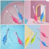 8pcs Kids Toothbrush Baby Cartoon Toothbrush Short Neck view 2