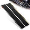 PURFINO Portable Wheelchair Ramp 213CM, 363KG Capacity, Non-Slip Aluminium Folding Ramp with Carborundum Surface for Steps, Thresholds, Kerbs, Stairs and Cars view 1