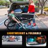 PURFINO Portable Wheelchair Ramp 213CM, 363KG Capacity, Non-Slip Aluminium Folding Ramp with Carborundum Surface for Steps, Thresholds, Kerbs, Stairs and Cars view 4