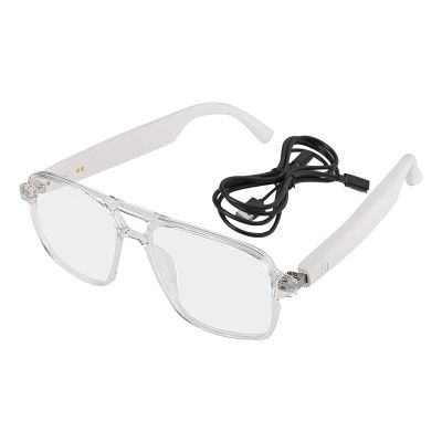 Ai Translation Glasses,Smart Eyewear for Travel Driving Meeting | Intelligent Stylish Eyewear with Lightweight Design for Language Reading Usage