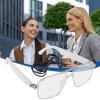 Ai Translation Glasses - Smart Simultaneous Interpretation Glasses,Intelligent Stylish Eyewear with Lightweight Design for Language Reading Usage view 3