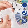 # 100 Count Lens Wipes For Eyeglasses Lens Cleaning Wipes Pre Moistened Individually Wrapped Sracth Streak Glasses Cleaner Wipes For Sunglass Camera Lens Goggles (Yellow, One Size) view 2
