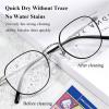 # 100 Count Lens Wipes For Eyeglasses Lens Cleaning Wipes Pre Moistened Individually Wrapped Sracth Streak Glasses Cleaner Wipes For Sunglass Camera Lens Goggles (Yellow, One Size) view 3