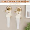 Toothpaste Dispenser and Holder Bathroom Organizer Storage view 2