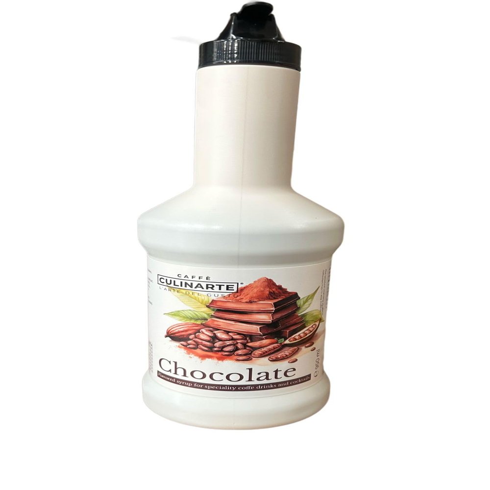 TAS-TY Coffee Syrups Professional Barista Range Chocolate Flavor 950 ml Bottle