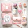 -Care Gift Basket - Luxury Pamper Hamper for Women | Flannel Blanket & Spa Relaxing Set | Relaxation Gift Box for Mum, Sister, Friend | Thoughtful Wellness Package for Birthday, Mother's Day, an view 2