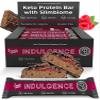 SnackSmart Keto Protein Bars with Slimbiome Low Carb, High Protein Snacks, Low Sugar - Prebiotic Dark Chocolate & Raspberry - Alternative Keto Snack, Nutrition Bars & Drinks view 1