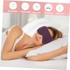 CALLARON 3pcs Sleep Mask Set Adjustable Elastic Eye Cover Portable Sleeping Eye Shade for Travel and Rest view 2