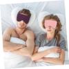 CALLARON 3pcs Sleep Mask Set Adjustable Elastic Eye Cover Portable Sleeping Eye Shade for Travel and Rest view 3