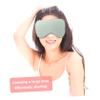 CALLARON 3pcs Sleep Mask Set Adjustable Elastic Eye Cover Portable Sleeping Eye Shade for Travel and Rest view 4