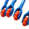 Pesfehhy Blue 4 Finger Massager Rolling Plastic Body Massager Relieve Fatigue to Buttock Hip Head Leg view 2