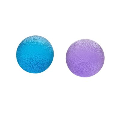 Baluue Hand Squeeze Balls 2pcs Silicone Grip Balls and Hand Strengthening for Alleviation and Physical