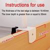 Bed Rails for Fall Prevention, Assist Bar Hand Safety Rails for Elderly Adults and Seniors, Side Rail Cane Guard for Enhanced Stability and Support view 4
