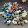 Natural Gemstone Quartz Crystal Mushroom Carved Decor Gift-Unakite Quartz-1Pc view 3