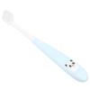 VALICLUD Children Manual Toothbrush and Non-Slip Handle, Safe for Kids Teeth with Bucket, Soft Bristles Made of Sturdy Pp and TPR White Simple Suitable for Babies and Kids Aged 2-12 view 1