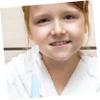 VALICLUD Children Manual Toothbrush and Non-Slip Handle, Safe for Kids Teeth with Bucket, Soft Bristles Made of Sturdy Pp and TPR White Simple Suitable for Babies and Kids Aged 2-12 view 4