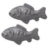 Iron Fish for Iron Deficiency Ir-on Fish for Cooking Nautical Animal Decor & Dietary Supplement Prenatal Nutrition Support | Infused Cooking Aid Reusable (2) view 2