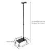 Stair Climbing Cane 2-in-1 Function Half Steps Walker Aid 4 Prong Base Adjustable Sticks Up and Down Stairs Assist Device 150kg Load Capacity for Elderly und Disabled view 2