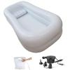 Inflatable Bathtub Kit with Air Pump - Portable PVC Washing System for Bedridden Patients, Disabled and Elderly Care view 1