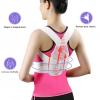 Unisex invisible posture corrector, anti-shoulder hunchback breathable and thin fixing belt(Black-1,XL) view 3