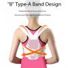 Unisex invisible posture corrector, anti-shoulder hunchback breathable and thin fixing belt(Black-1,XL) view 4