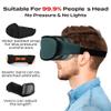 3D Sleeping Mask Blockout Light Sleep Mask for Eye Soft Eye Mask for Travel Eyeshade Night Breathable Blindfold(Type-A-Blue) view 3