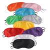 1/2/3/4PCS Silk Eye Mask Eyeshade Cover Shade Soft Blindfold Travel Eyepatch Natural Sleeping Eye Patch Sleep Mask Women Men(Silver_4PCS) view 3