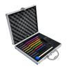 Pesfehhy 1Set 9 Tuning Forks for Healing, Sound Healing Body Retention with Aluminum Gift Box Tuning Fork Set Chakra Tuning Fork Set view 1
