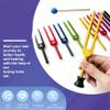 Pesfehhy 1Set 9 Tuning Forks for Healing, Sound Healing Body Retention with Aluminum Gift Box Tuning Fork Set Chakra Tuning Fork Set view 4