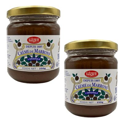 Clement Faugier Sweetened Chestnut Spread 250g x 2