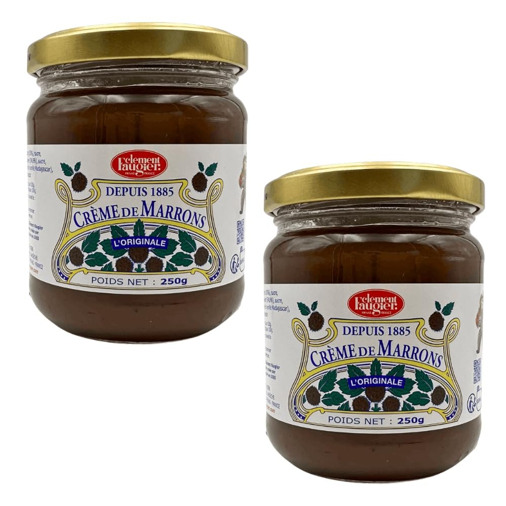 Clement Faugier Sweetened Chestnut Spread 250g x 2