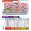 ECG/EKG Rhythm Pocket Card Acrylic 7 Step Ruler Portable ECG EKG Reference Guide view 4