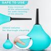 Anal Douche Enema Kit - 224ml Enema Bulb with 3 Replaceable Nozzles, Douche Bulb Douches for Men Women, Shower Douche Enemas at Home Kit for Personal Hygiene & Travel view 3